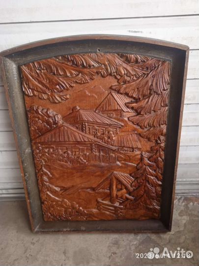 Картина из кедра