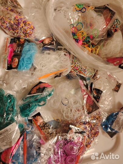 Резинки для плетения пакетом