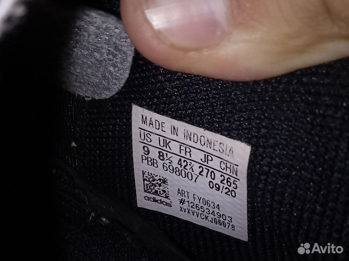 Сороконожки adidas predator 42 размер ориг