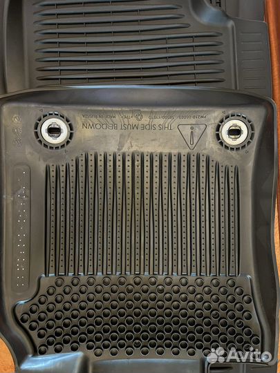 Коврики в салон toyota camry V70 оригинальные