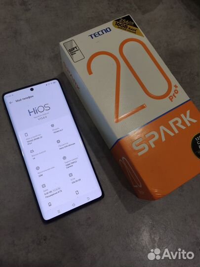 TECNO Spark 20 Pro+, 8/256 ГБ