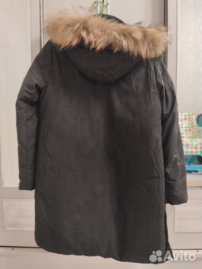 Пуховик мужской длинный