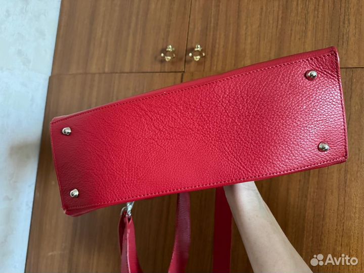 Сумка новая натуральная кожа Италия