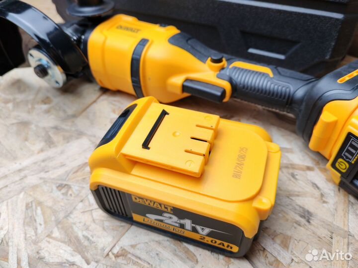 Новая аккумуляторная болгарка ушм 125мм