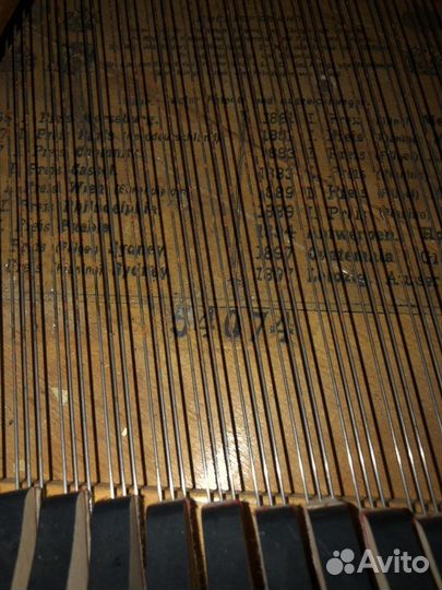 Рояль Блютнер, год 1900