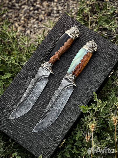 Нож из дамасской стали на подарок
