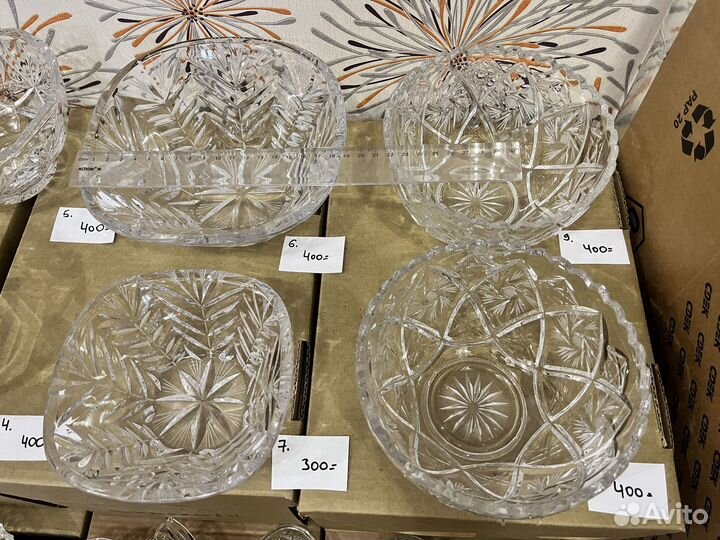 Советский хрусталь и стекло