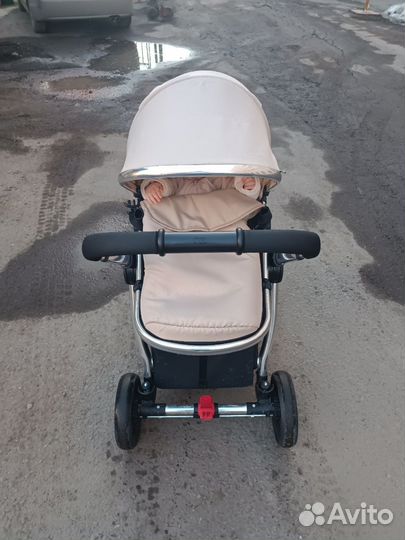 Коляска 3 в 1 Mothercare Journey Chrome Sand