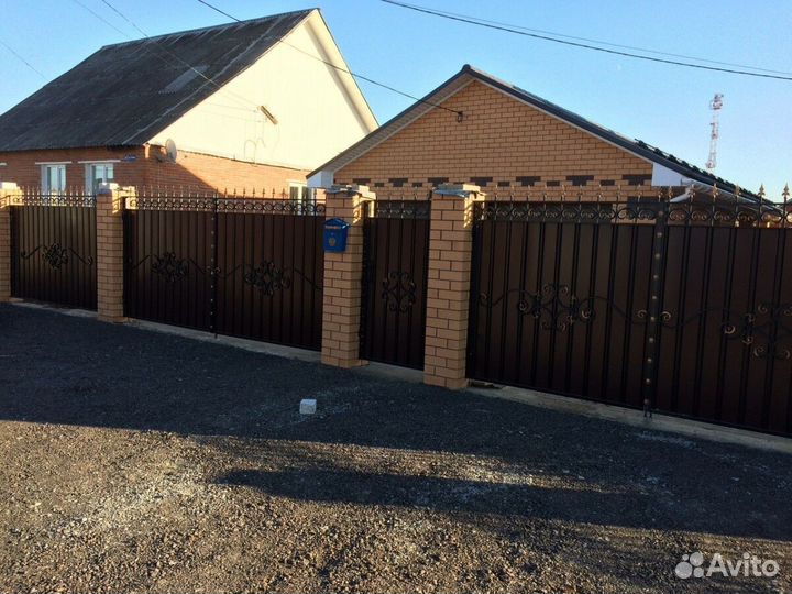 Кованные ворота 