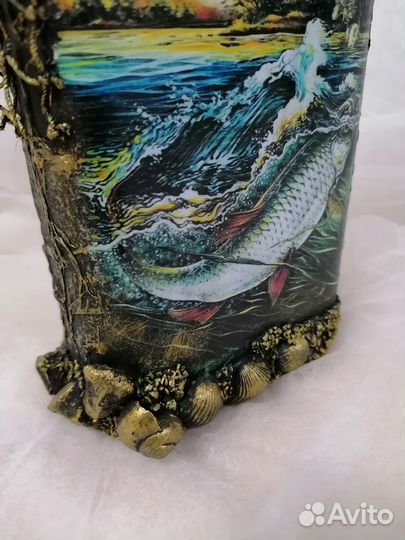 Бутылка рыбаку