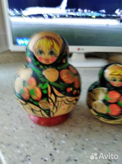 Матрешка деревянная