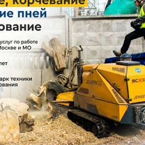 Удаление, корчевание дробление пней мульчирование, Котельники