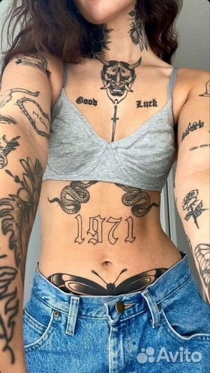 Модель на татуировку