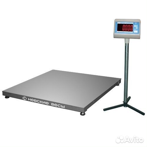 Весы платформенные 2000кг 1250x1250 мм