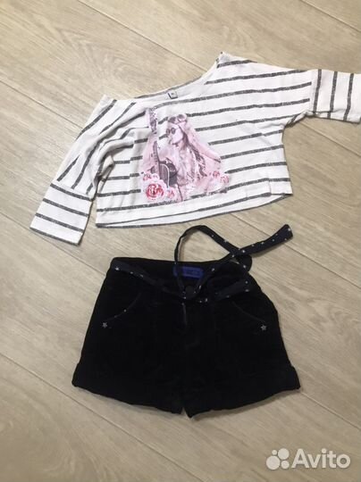 Шорты и топ