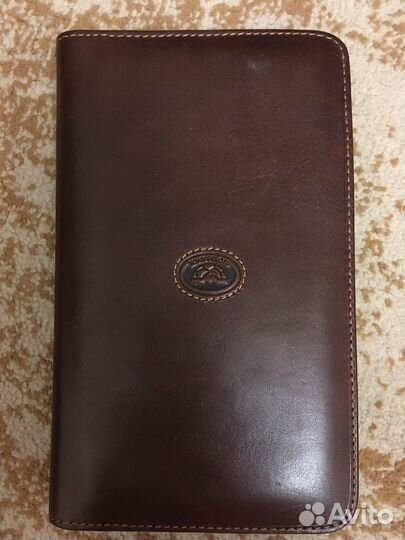 Визитница натуральная кожа