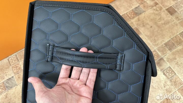 Органайзер в багажник Эко-кожа Премиум Син