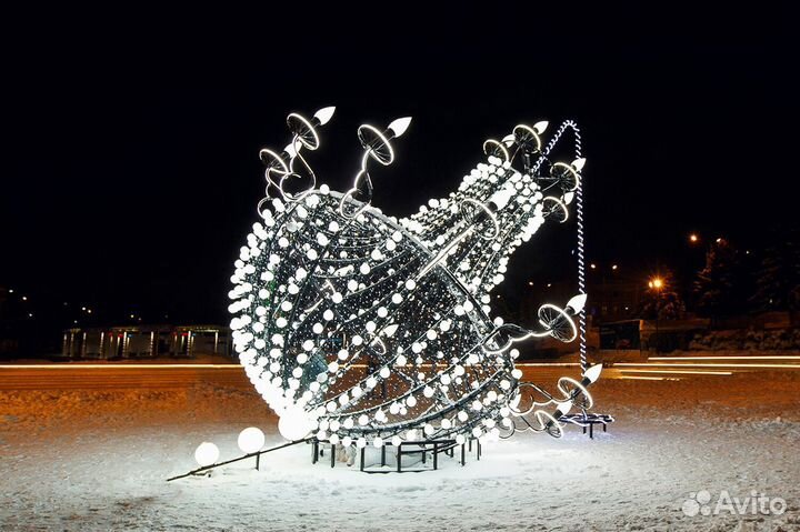 Световые уличные фигуры