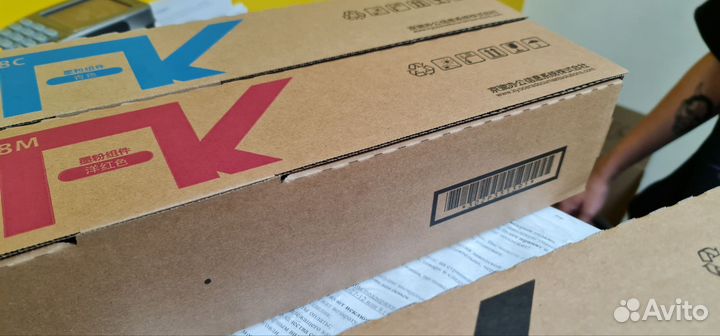 Картриджи комплект 4шт TK-8118 для Kyocera M8124