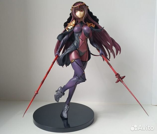 Фигурка аниме копейщица Scathach Lancer в коробке