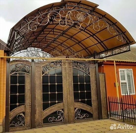 Кованные ворота