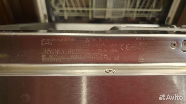 Посудомоечная машина Siemens 60 см