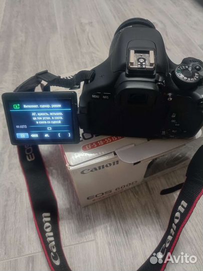 Зеркальный фотоаппаратCanon eos 600d kit EF-S 18-5