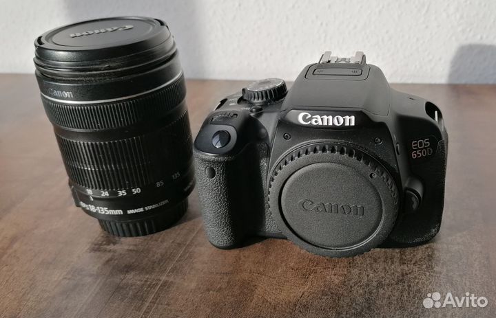 Зеркальный фотоаппарат canon 650d