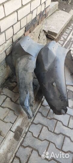 Оригинальные задние подкрылки Ауди А4 Б5