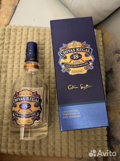 Бутылка из под виски