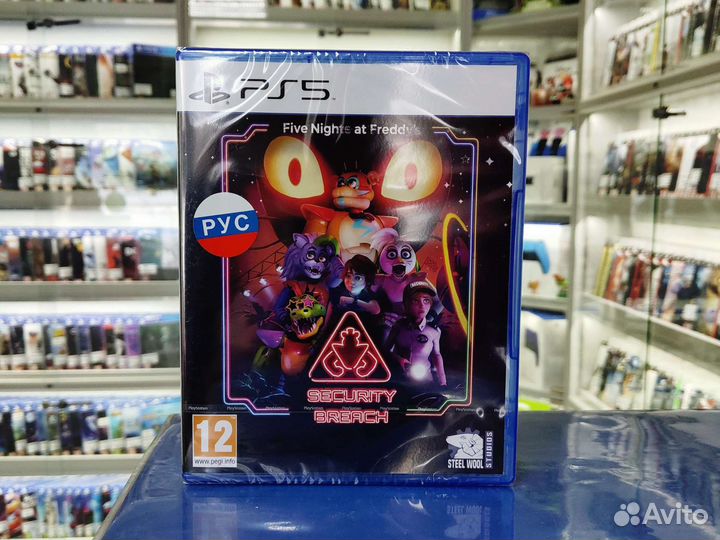 Fnaf Five Nights AT Freddy's Security Breach PS5