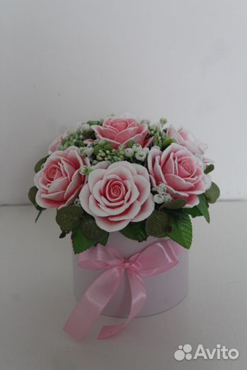 Букет цветов из мыла