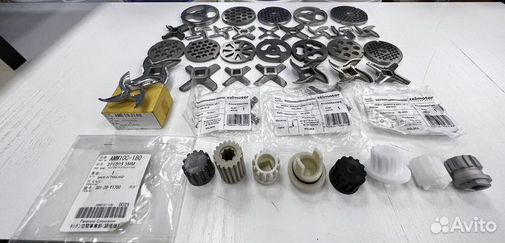 Ножи, решетки, шнеки, втулки для мясорубок