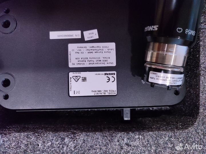 Оригинальный микрофон Shure blx4 M17