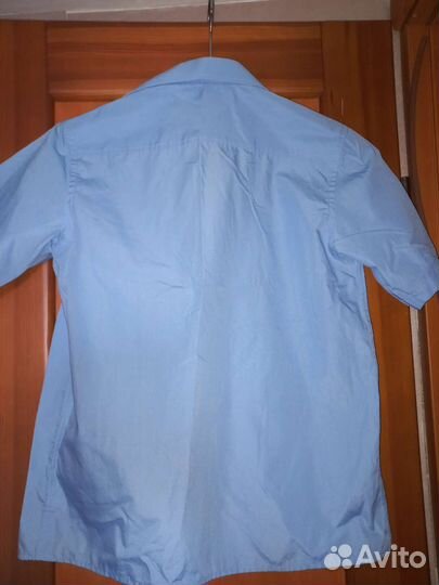 Школьная рубашка с коротким рукавом для мальчика