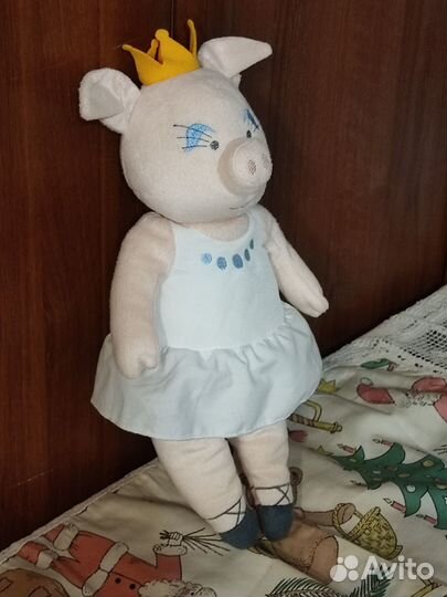 Плюшевая свинка IKEA