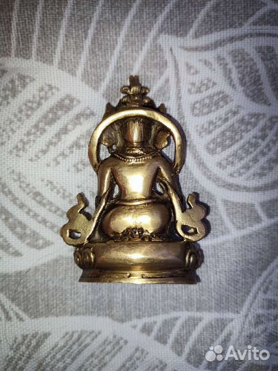 Статуэтка Кубера, Бог богатства, 8,5 см, Непал