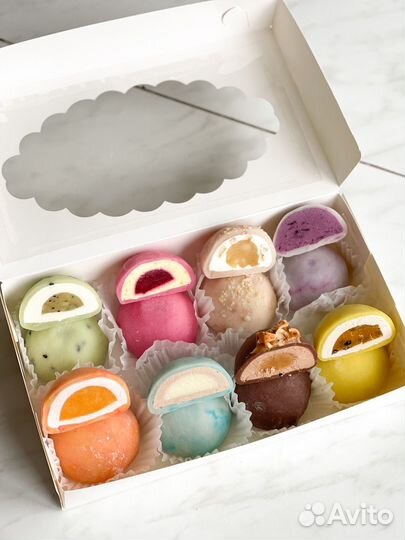 Моти, макарон