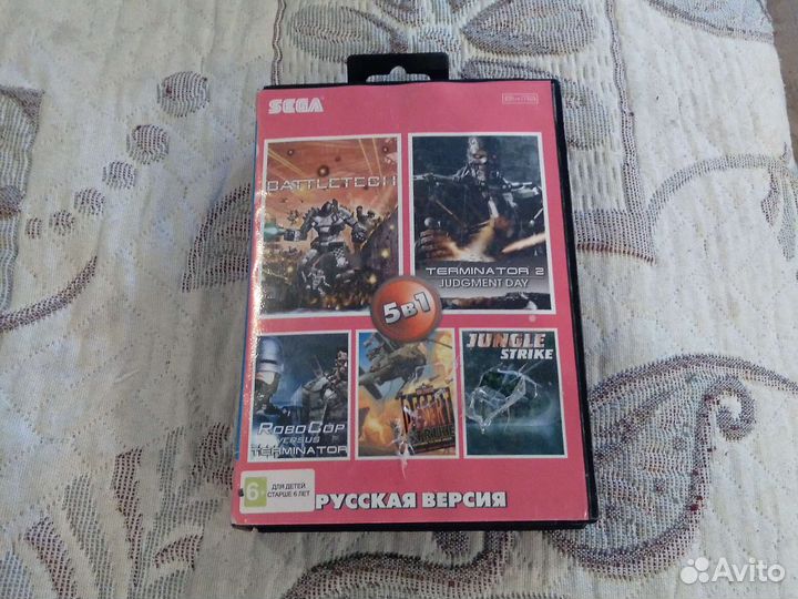 Картриджи для сега мега драйв2