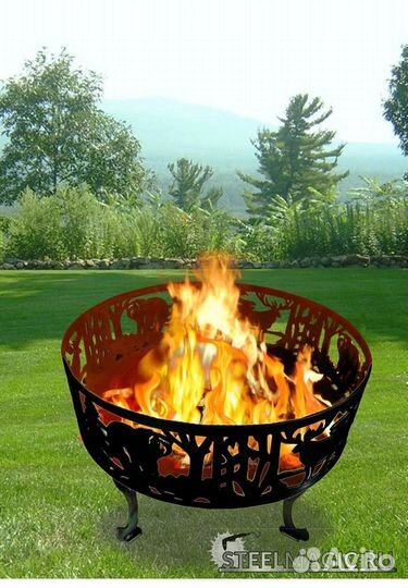 Очаг костровой, чаша костра