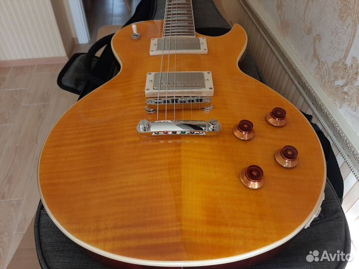 Новая электрогитара Les Paul Cort CR250-ATA