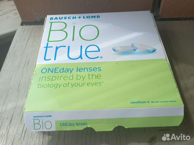 Линзы контактные Biotrue +5