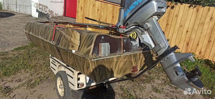 Лодка Романтика-2 с мотором Seanovo-9,8