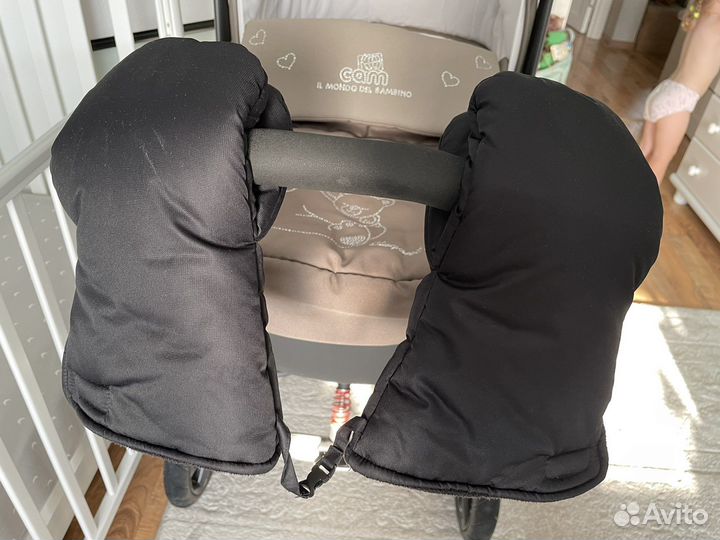 Муфты-варежки для коляски/санок