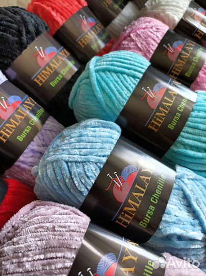 Плюшевая пряжа Himalaya Bursa Chenille