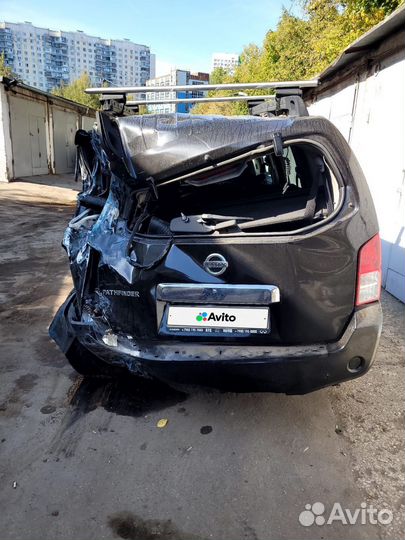 Nissan Pathfinder 2.5 AT, 2005, битый, 225 000 км