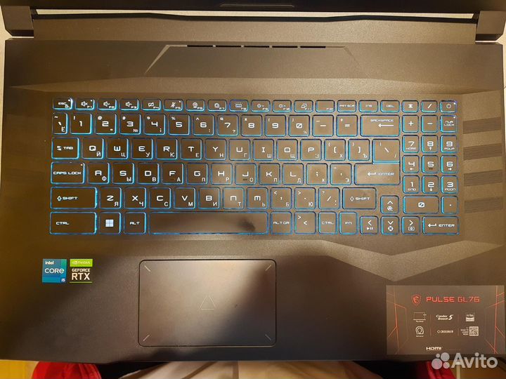 Игровой ноутбук MSI Pulse GL76/Core i5-11400H/ GeF