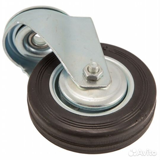 Опора поворотная SCh100, d100, черная литая резин