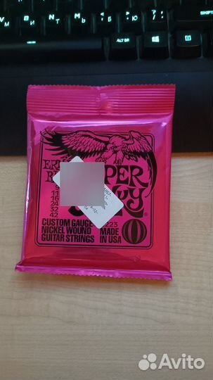 Струны для электрогитары Ernie Ball Super Slinky