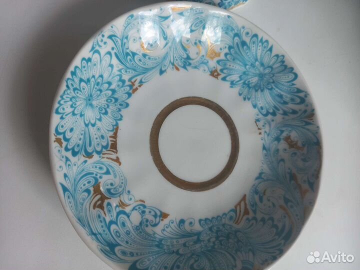 Чайная пара Жар-птица лфз СССР